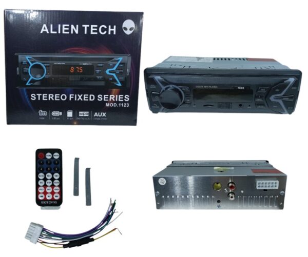 ESM-1 STEREO FIJO ALIEN TECH BT/FM/MP3/AUX/USB