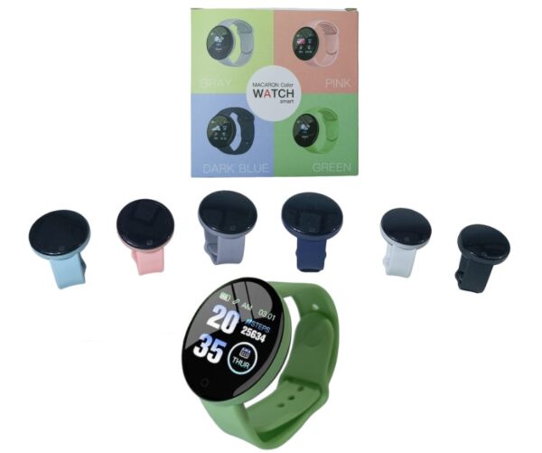 RELOJ INTELIGENTE MACARON COLORES