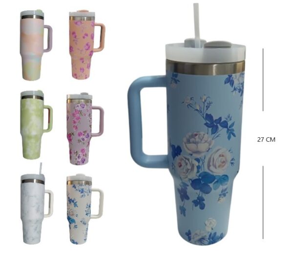 VASO 1.2 TERMICO C/SORBETE DISEÑOS