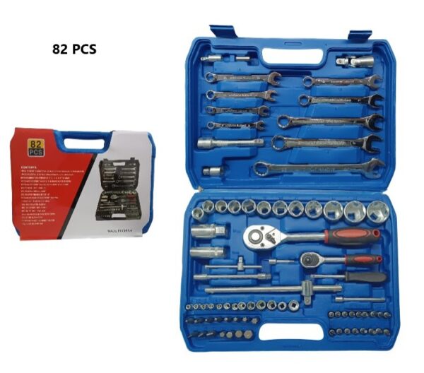 SET DE LLAVE TUBO 82PCS