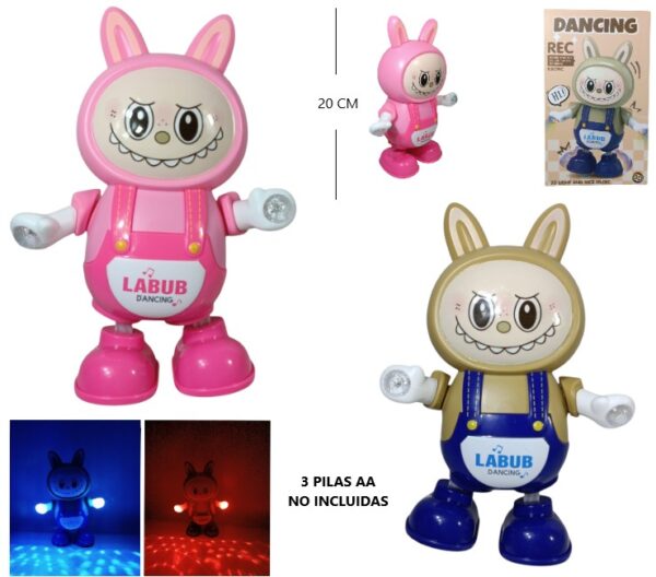 JUGUETE LABUBU BAILARIN/CANTA