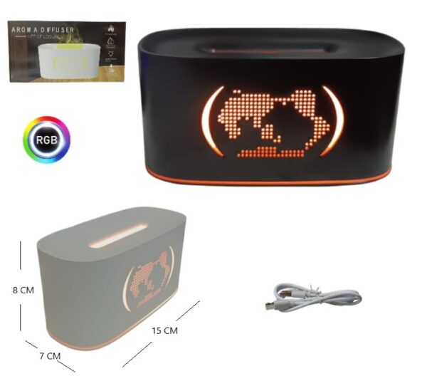 HUMIDIFICADOR RGB AROMATERAPIA 160ML