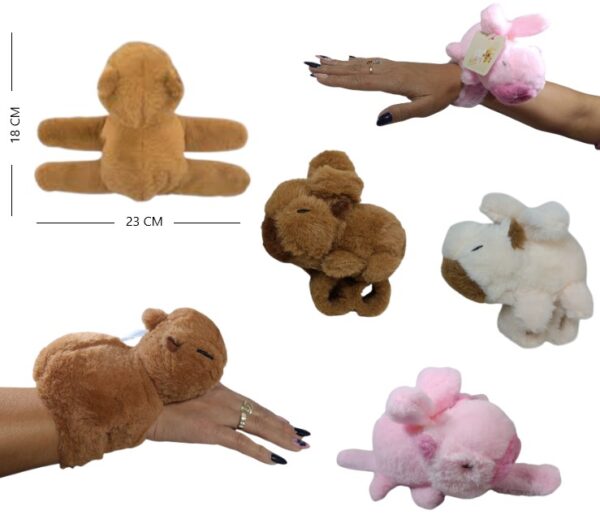 PELUCHE JUGUETE PULSERA CAPYBARA BALA-07 X UNDS