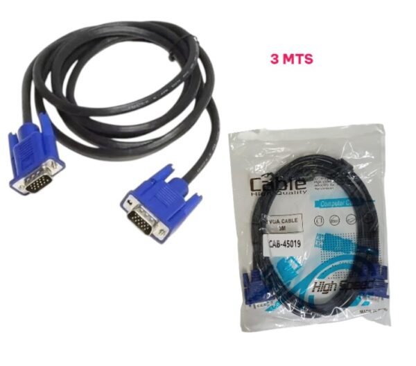 CABLE VGA 3M HEMBRA