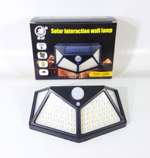 LAMPARA C/ SENSOR SOLAR BK-100