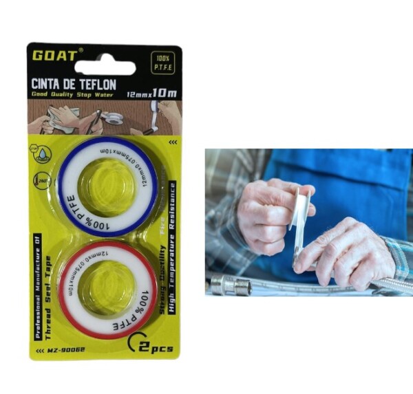 CINTA DE TEFLON 12MM 10M MZ-90062