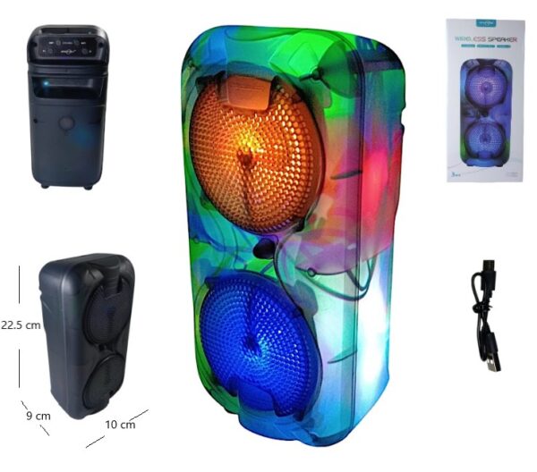 PARLANTE 3PLG BLUETOOHT/FM/MP3