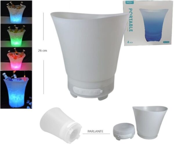 FRAPERA C/PARLANTE RGB BLUETOOTH