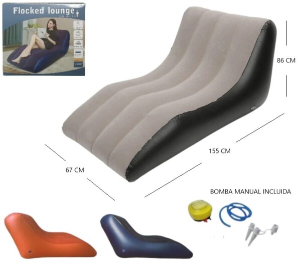 SOFA CAMA PUFF INFLABLE