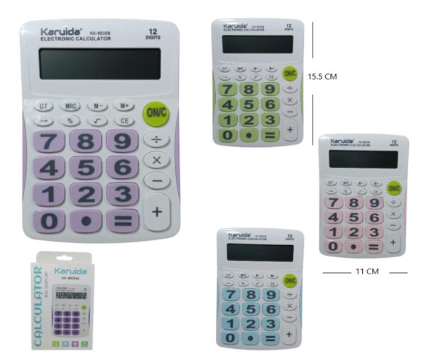 CALCULADORA KARUDIA 12 DIGITOS