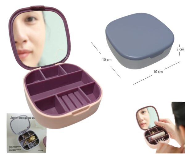 ORGANIZADOR DE JOYAS CON ESPEJO