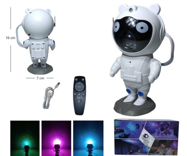 PROYECTOR ASTRONAUTA GALAXIA LASER