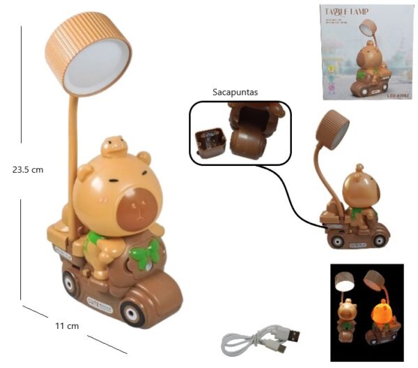 VELADOR CAPYBARA MOTO XJD-93