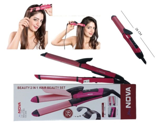 PLANCHA PELO RIZADORA 2 EN 1 HT-471B (HYTOSHY)