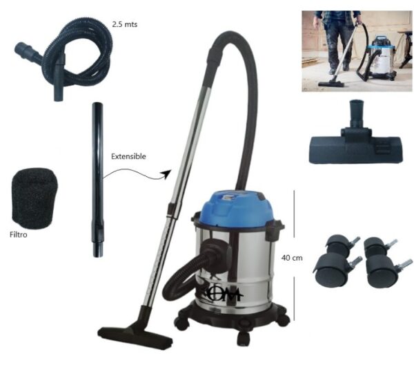 ASPIRADORA INDUSTRIAL 20L