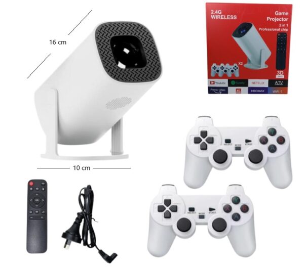 PROYECTOR GAMER 2.4G WIRELESS C/JOYSTICK