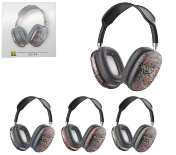 VINCHA BlUETOOTH P9 DISEÑOS