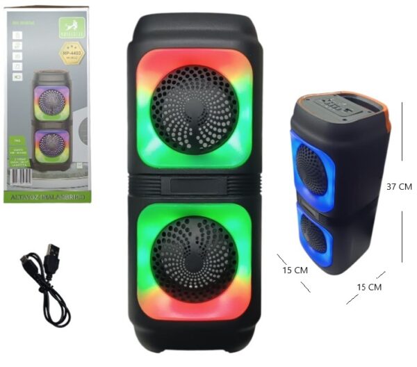 PARLANTE 4.2 PLG 10W CON LUZ