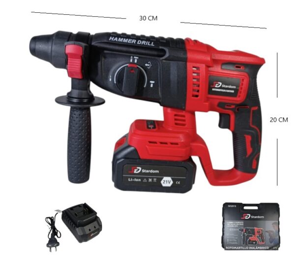 ROTOMARTILLO INALAMBRICO 21V