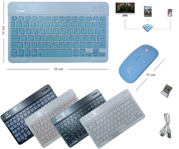 KIT DE MOUSE Y TECLADO INALAMBRICO TIME