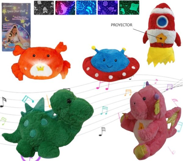 PELUCHE CON LUZ Y MUSICA