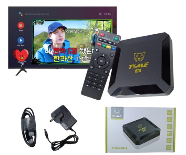 TV BOX 2+16GB PROCESADOR H313 ANDROID 10.0