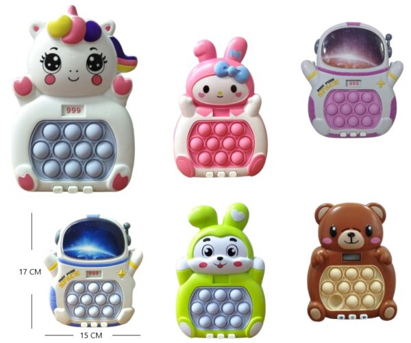 POPPIT ELECTRONICO SPEED PUSH PERSONAJES