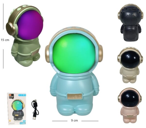 PARLANTE ASTRONAUTA BT/MP3/USB